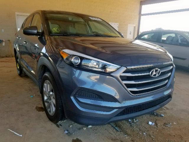 KM8J23A46GU124578 - 2016 HYUNDAI TUCSON SE GRAY photo 1