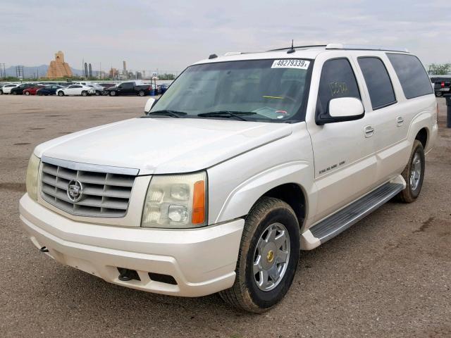 3GYFK66NX4G141079 - 2004 CADILLAC ESCALADE E WHITE photo 2