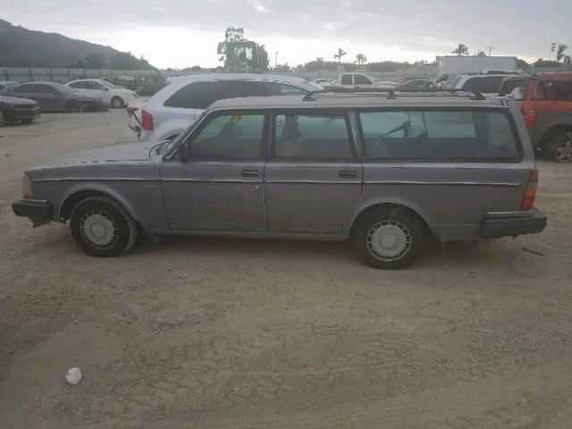 YV1AX8850J1793286 - 1988 VOLVO 245 DL GRAY photo 9