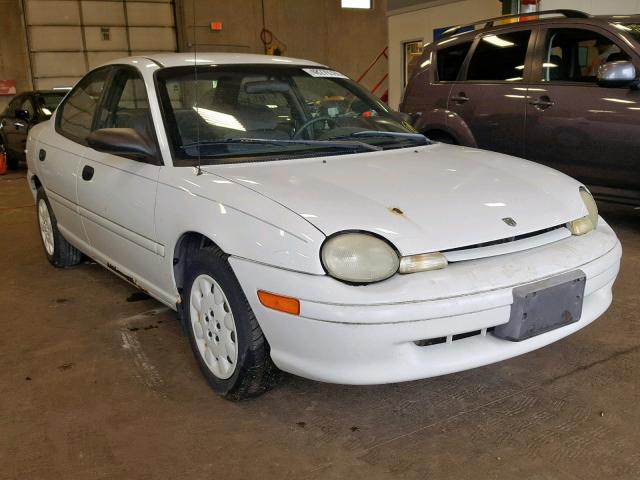 1B3ES47C4WD601194 - 1998 DODGE NEON HIGHL WHITE photo 1