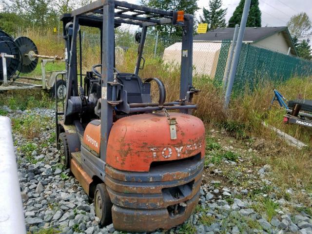 77850 - 1999 TOYOTA FORKLIFT ORANGE photo 3