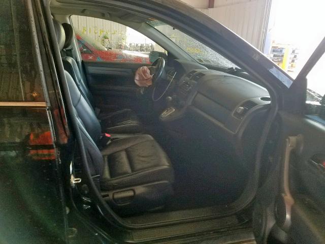 JHLRE48788C078458 - 2008 HONDA CR-V EXL BLACK photo 5