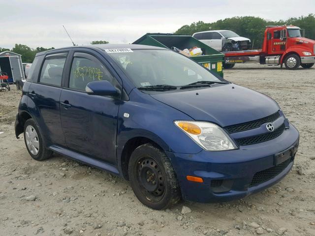 JTKKT624165011547 - 2006 TOYOTA SCION XA BLUE photo 1