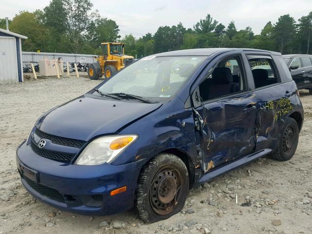 JTKKT624165011547 - 2006 TOYOTA SCION XA BLUE photo 2