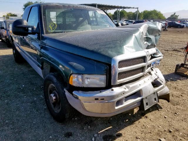 1B7KC2365XJ531663 - 1999 DODGE RAM 2500 GREEN photo 1