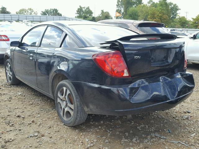 1G8AM12F75Z173317 - 2005 SATURN ION LEVEL 黑色 照片 3