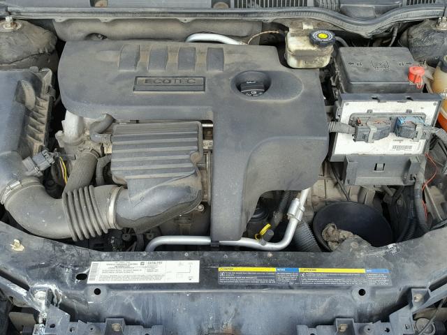 1G8AM12F75Z173317 - 2005 SATURN ION LEVEL 黑色 照片 7