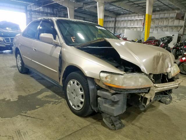 3HGCG56492G701961 - 2002 HONDA ACCORD LX TAN photo 1