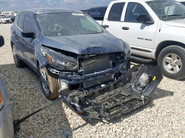 1FMCU0F73JUB05286 - 2018 FORD ESCAPE S BLUE photo 1