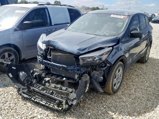 1FMCU0F73JUB05286 - 2018 FORD ESCAPE S BLUE photo 2