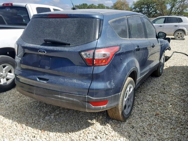 1FMCU0F73JUB05286 - 2018 FORD ESCAPE S BLUE photo 4