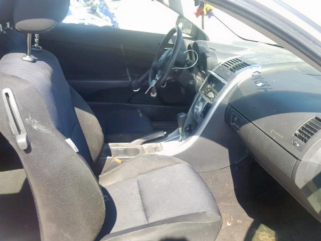 JTKDE167X50001685 - 2005 TOYOTA SCION TC ვერცხლისფერი ფოტო 5