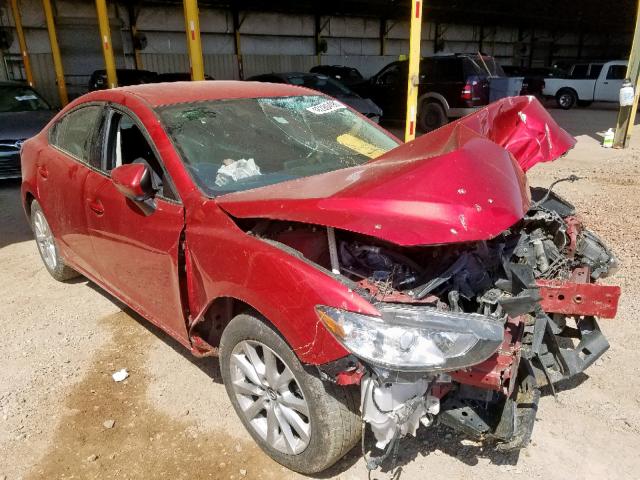 JM1GJ1U53G1409704 - 2016 MAZDA 6 SPORT RED photo 1