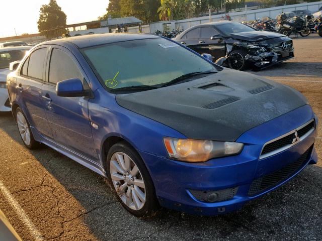 JA3AU86W09U008039 - 2009 MITSUBISHI LANCER GTS BLUE photo 1