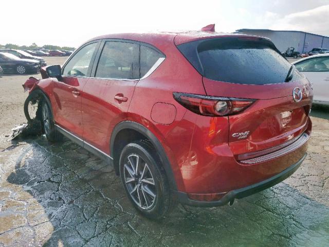 JM3KFBDM0J0374679 - 2018 MAZDA CX-5 GRAND BURGUNDY photo 3