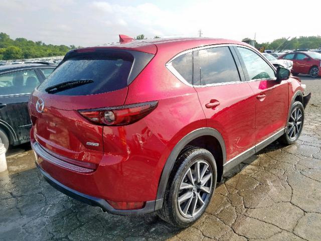 JM3KFBDM0J0374679 - 2018 MAZDA CX-5 GRAND BURGUNDY photo 4