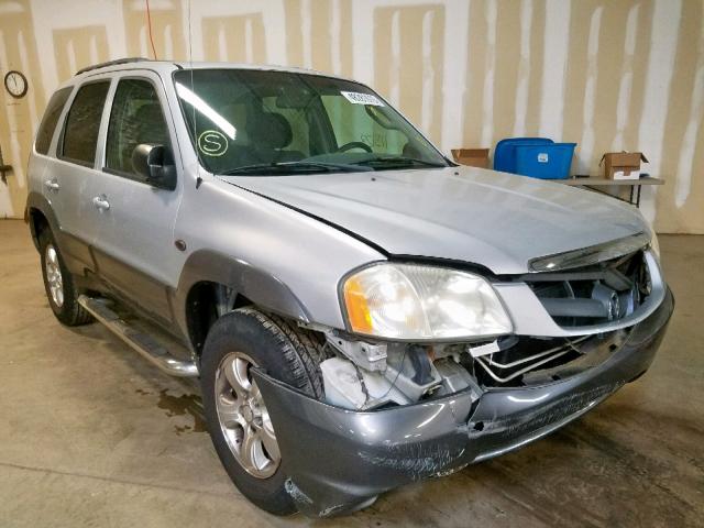 4F2CZ94193KM12761 - 2003 MAZDA TRIBUTE LX SILVER photo 1