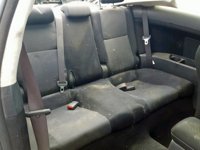 JTKDE167980257496 - 2008 TOYOTA SCION TC ვერცხლისფერი ფოტო 6