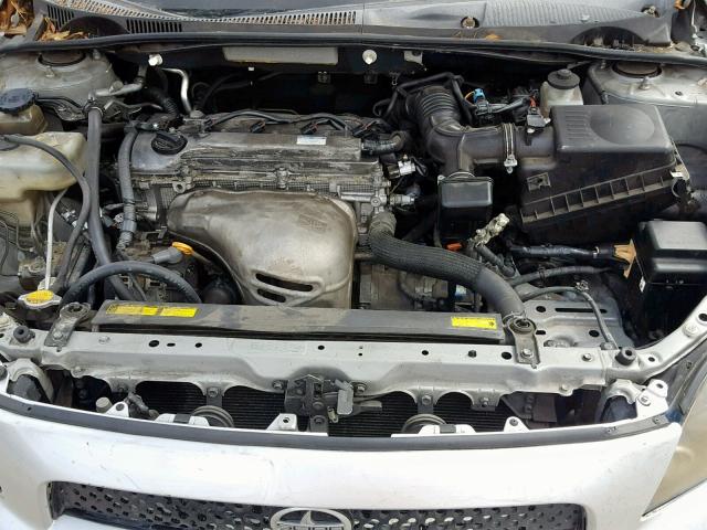 JTKDE167980257496 - 2008 TOYOTA SCION TC ვერცხლისფერი ფოტო 7