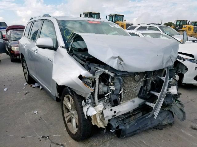 5TDYK3EH7BS042632 - 2011 TOYOTA HIGHLANDER SILVER photo 1