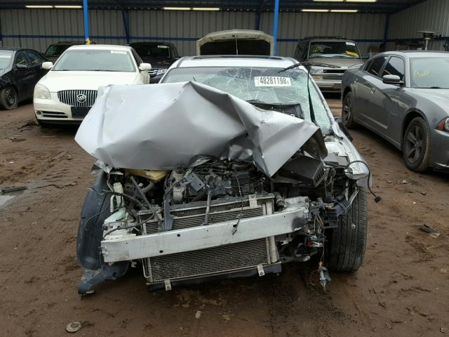 1YVHP80D875M18006 - 2007 MAZDA 6 S SILVER photo 9