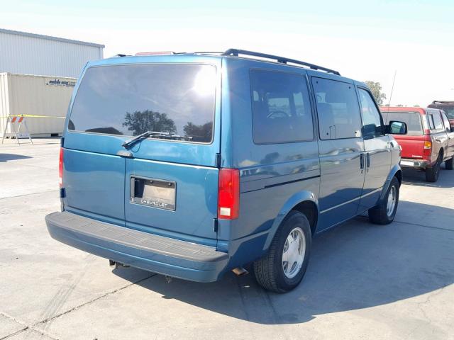 1GNDM19W7SB131699 - 1995 CHEVROLET ASTRO TEAL photo 4