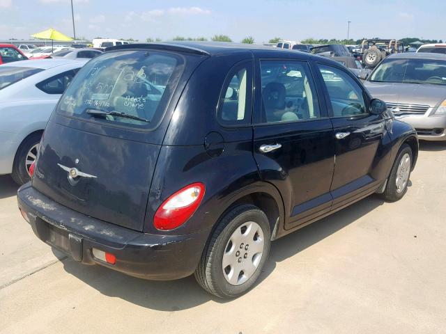 3A4FY48B67T539925 - 2007 CHRYSLER PT CRUISER BLACK photo 4