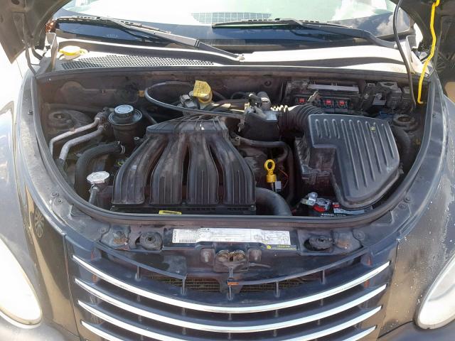 3A4FY48B67T539925 - 2007 CHRYSLER PT CRUISER BLACK photo 7