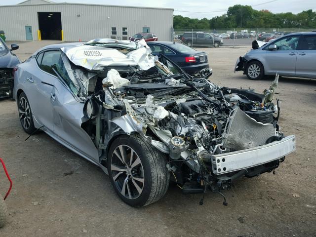 1N4AA6AP7JC362042 - 2018 NISSAN MAXIMA 3.5 SILVER photo 1