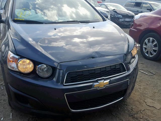 1G1JA6SH2C4171507 - 2012 CHEVROLET SONIC LS CHARCOAL photo 9