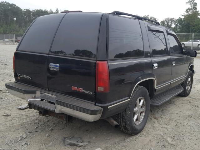 1GKEK13R7VJ729232 - 1997 GMC YUKON BLACK photo 4