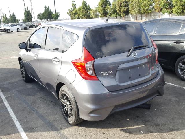 3N1CE2CPXHL367105 - 2017 NISSAN VERSA NOTE GRAY photo 3