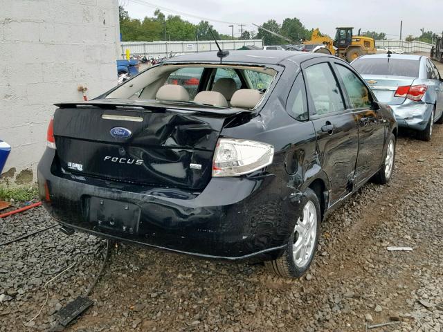 1FAHP36NX9W205148 - 2009 FORD FOCUS SES BLACK photo 9