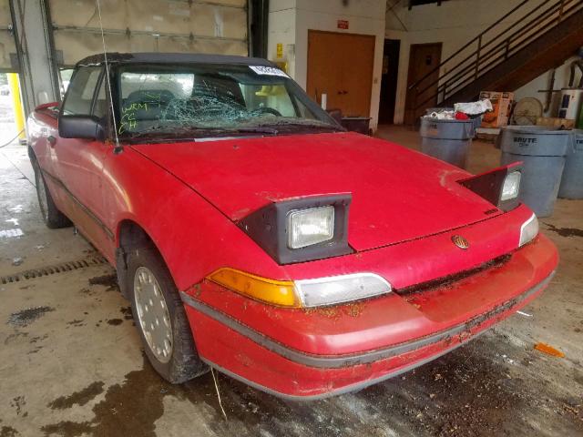 6MPCT01Z7M8628798 - 1991 MERCURY CAPRI RED photo 1