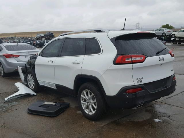 1C4PJMCS3HW634797 - 2017 JEEP CHEROKEE L WHITE photo 3