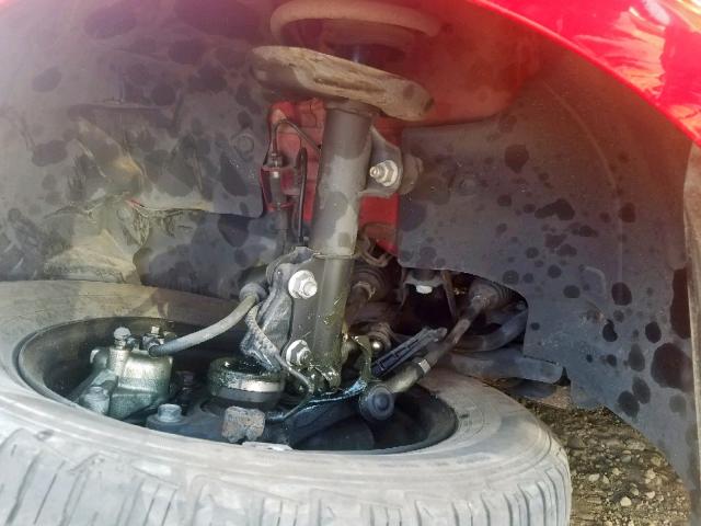 1G1JA5SHXD4160511 - 2013 CHEVROLET SONIC LS 红色 照片 10