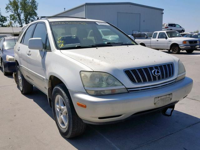 JTJHF10U430303665 - 2003 LEXUS RX 300 WHITE photo 1