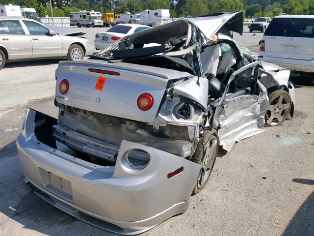 1G1AP14P367739563 - 2006 CHEVROLET COBALT SS SILVER photo 4