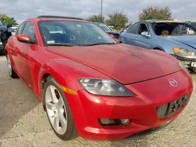 JM1FE173640136348 - 2004 MAZDA RX8 RED photo 1