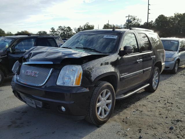 1GKFK63807J289348 - 2007 GMC YUKON DENA BLACK photo 2