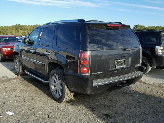 1GKFK63807J289348 - 2007 GMC YUKON DENA BLACK photo 3