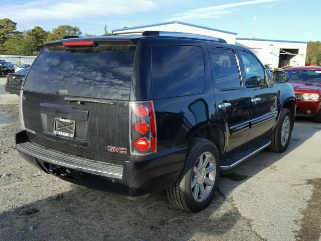 1GKFK63807J289348 - 2007 GMC YUKON DENA BLACK photo 4