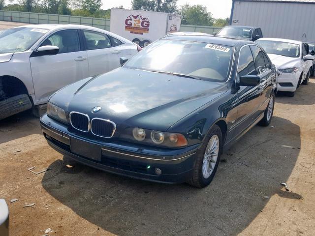 WBADN63421GM70475 - 2001 BMW 540 I AUTO GREEN photo 2