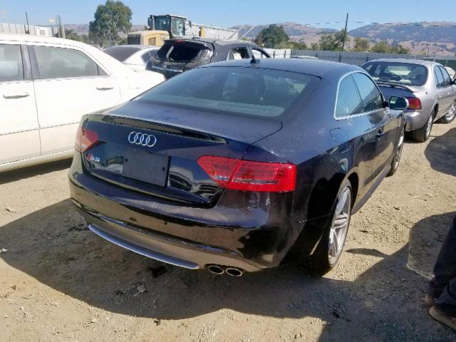 WAUVVAFRXAA012894 - 2010 AUDI S5 PRESTIG BLACK photo 4