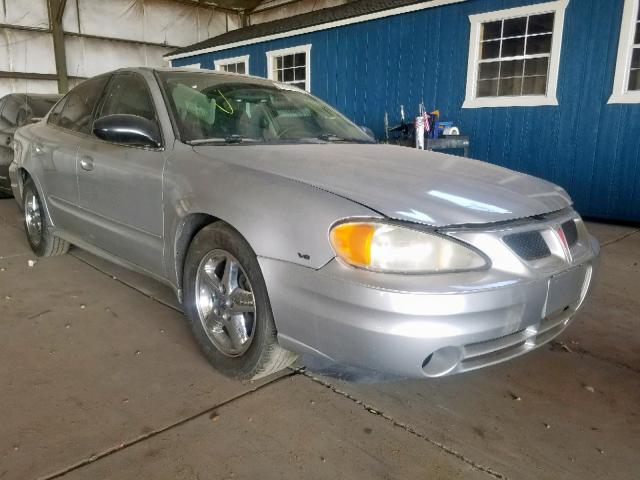 1G2NF52E73M678448 - 2003 PONTIAC GRAND AM S SILVER photo 1