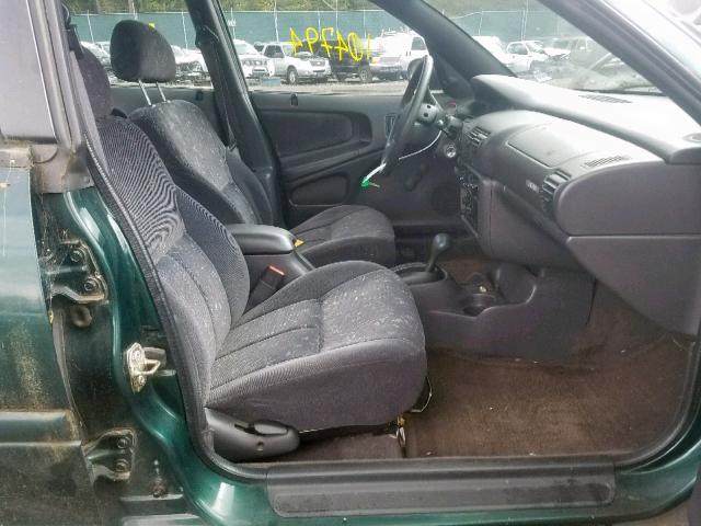 1B3ES47Y2WD689920 - 1998 DODGE NEON HIGHL GREEN photo 5