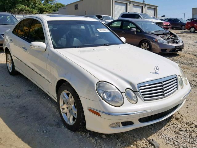 WDBUF65J94A419323 - 2004 MERCEDES-BENZ E 320 WHITE photo 1