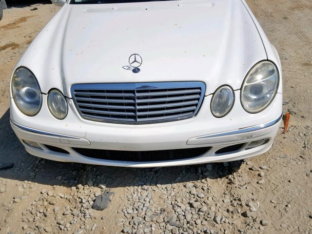 WDBUF65J94A419323 - 2004 MERCEDES-BENZ E 320 WHITE photo 9