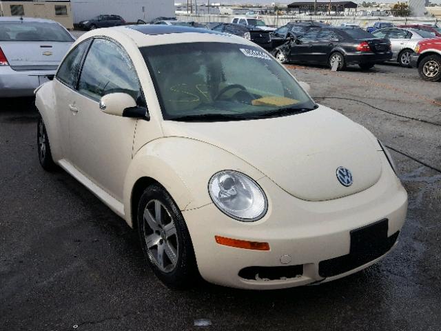 3VWRW31C66M418744 - 2006 VOLKSWAGEN NEW BEETLE CREAM photo 1