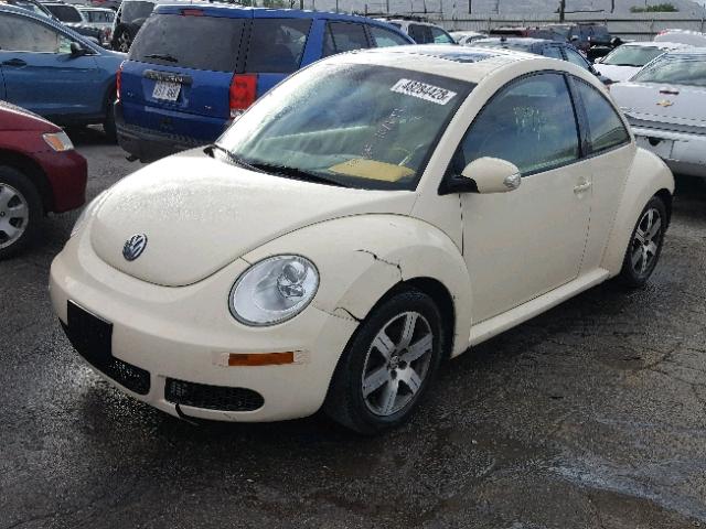 3VWRW31C66M418744 - 2006 VOLKSWAGEN NEW BEETLE CREAM photo 2